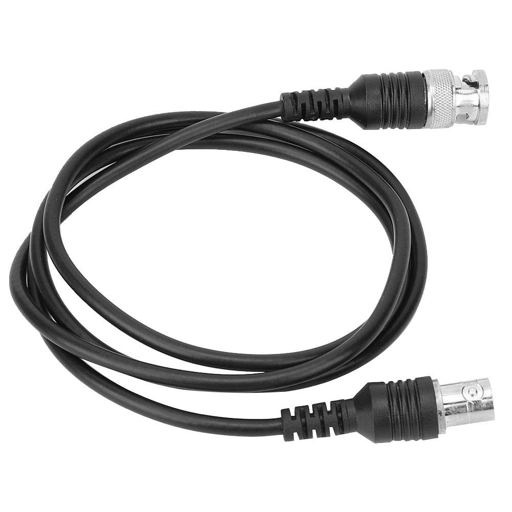 Haofy Koncentryczny Przedłużacz BNC Silnie Podłączony do Przedłużacza Monitorowania Oscyloskopu, 2 szt. Kabel z głowicą Męsko-żeńską do Czystej Miedzi 50 Ω, 1 M (Przedłużacz BNC)