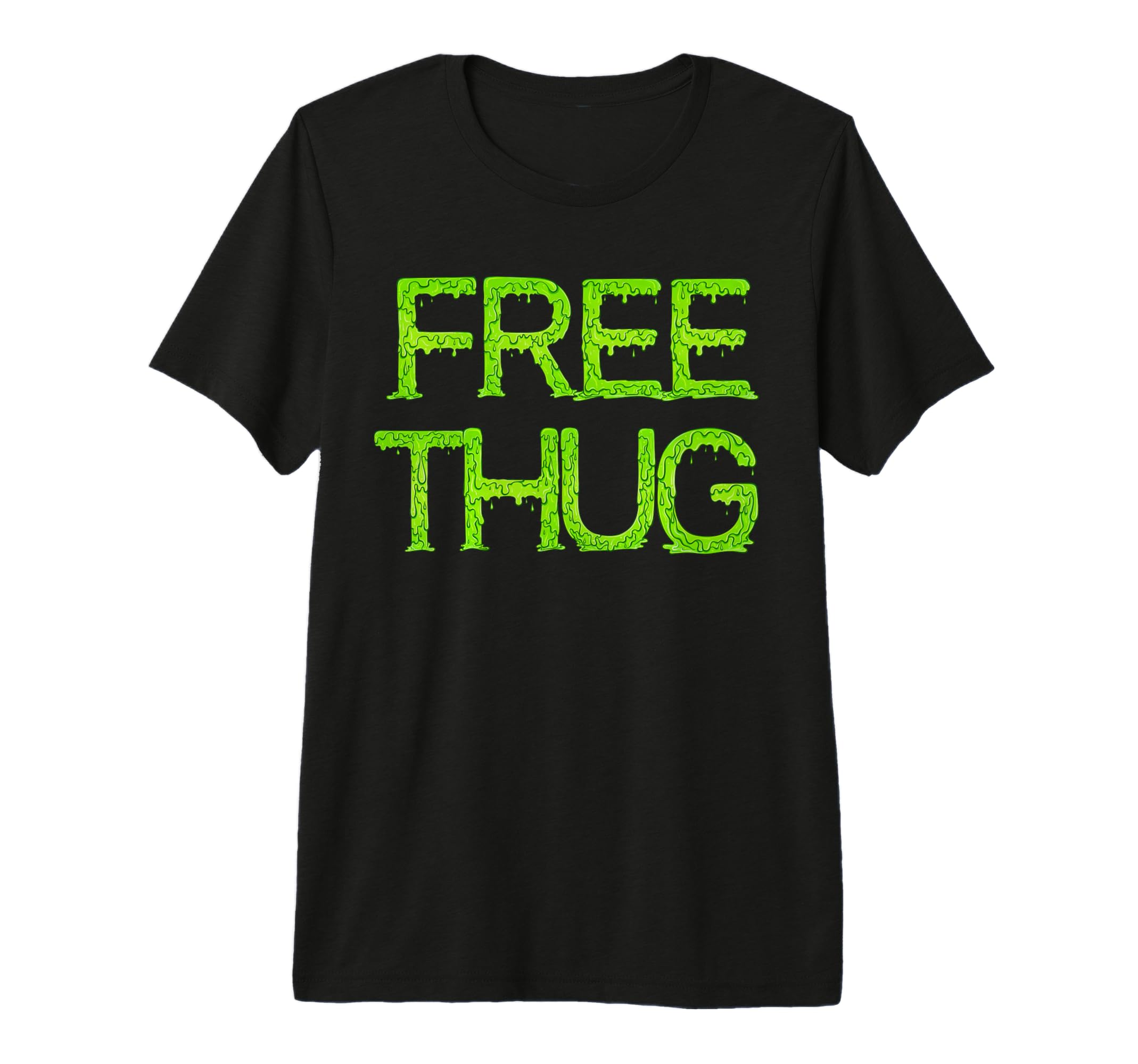 Free Thug Young Slime Jeffery Thugger Thugger Slat Rap Album Premium T-Shirt
