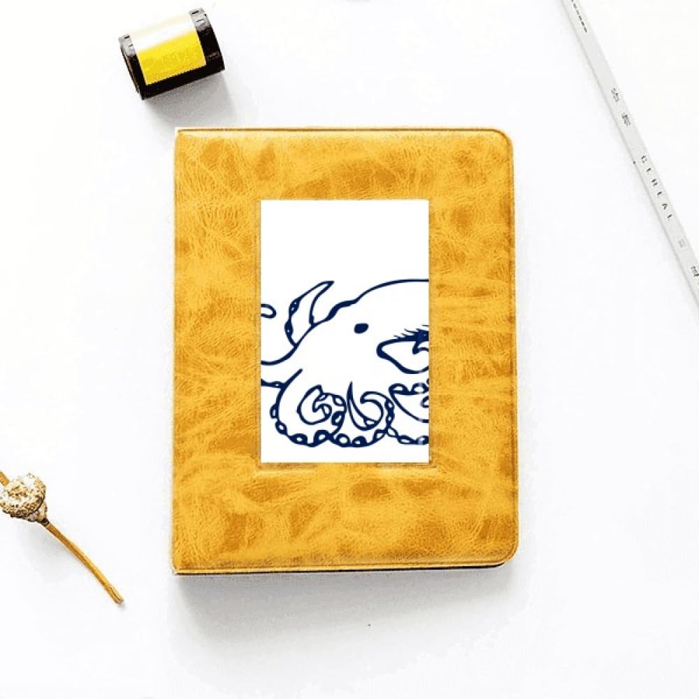no/no Octopus Aquatic Food Art Deco Fashion Photo Album Family Wedding Picture 4x6