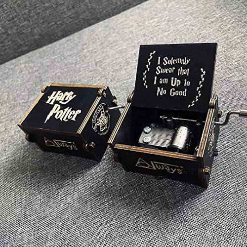 Image of Zesta Harry Musical Box Gift | Music Crank Mini Collectible for Girlfriend, Boyfriend, Husband, Wife | Unique Musical Gifts for Music Lovers | Vintage Wooden Box