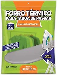 Plast Leo, 510, Forro Térmico p/Tábua de Passar - Simples (0,35x1,00m)