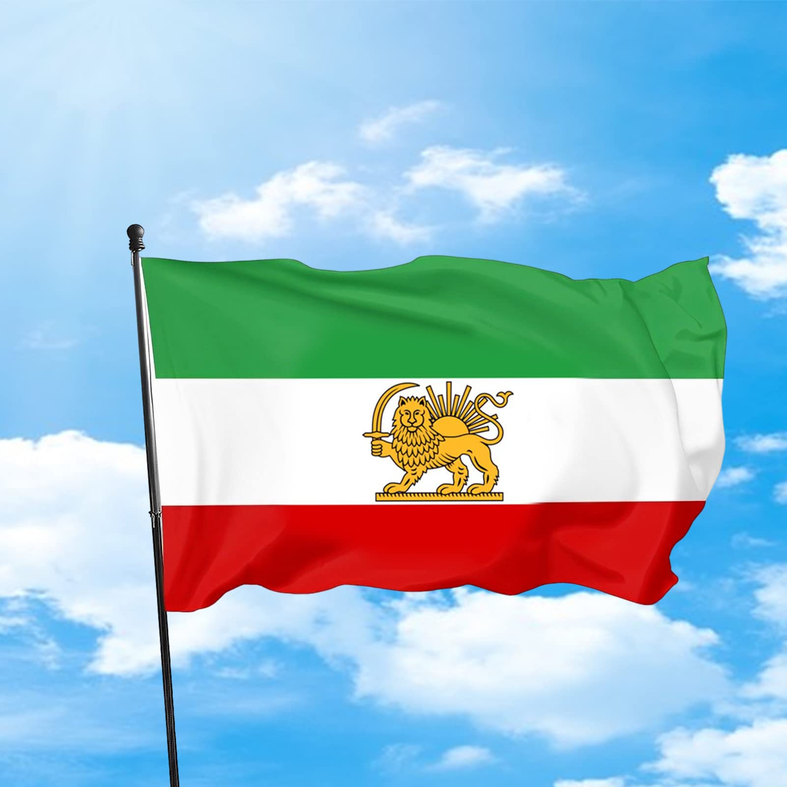 Iran Circa 1972 : Een Stempel Met Mohammad Reza Pahlavi De Laatste Shah Voor Iraanse Revolutie Van 269932278