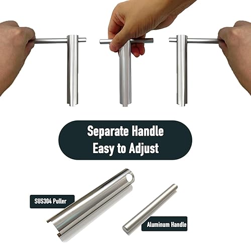 Miniatura 4 de Herramienta de extracción de retenedores mejorada para cartucho 1224 con mango, kit de extracción de reconstrucción fácil de empujar y tirar para