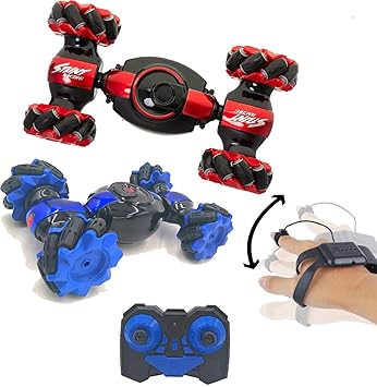 Hda Group Fizz Hand Watch Remote Control Monster Truck & Rock Crawlers Toy for Girls & Boys Birthday & Return Gift Red Toys for Kids