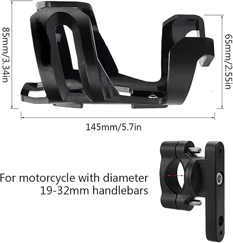 Miniatura 2 de Para Bajajaj Dominar 400 Adventure Crash Bar botella de agua, motocicleta, bicicleta, soporte para vasos (color  B)