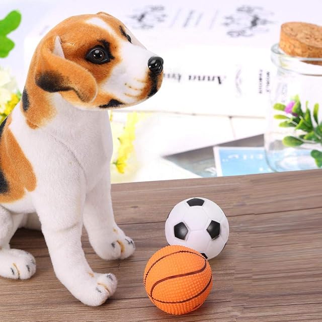 Foto 2 de 7 de Perro Juguete Rubbe Balles, Mascota Su Bola Entrenamiento Perro Masticar Interactivo Juguete para Animales…