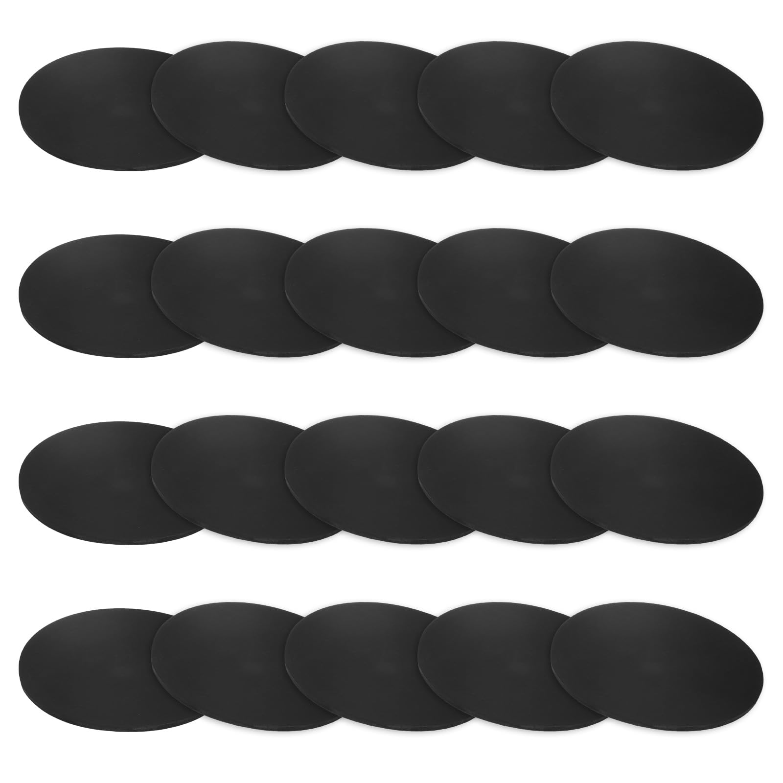 M METERXITY 20-Pack Rubber Solid Discs Washers