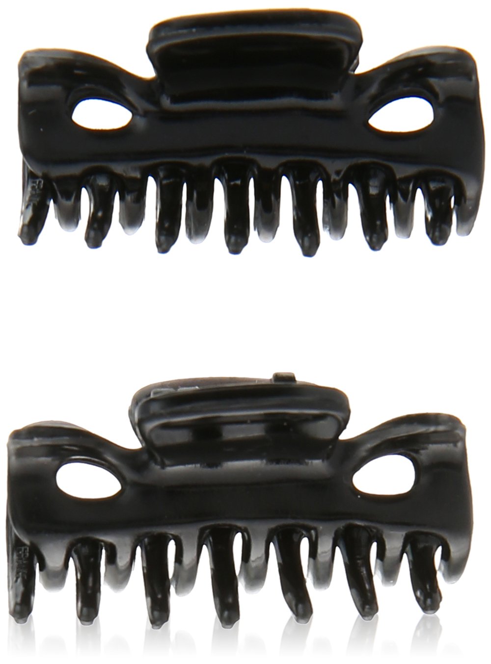 CARAVANMini Traditional Flair Hair Claws In Black Pair