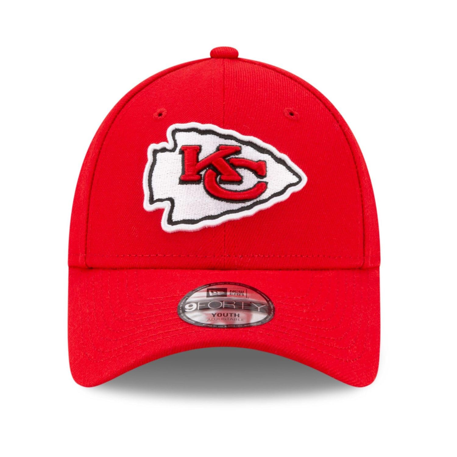 New Era Kansas City Chiefs NFL The League Red 9Forty Adjustable Cap for Kids, Kansas City Chiefs #34856, 6-12 Years - Image 3