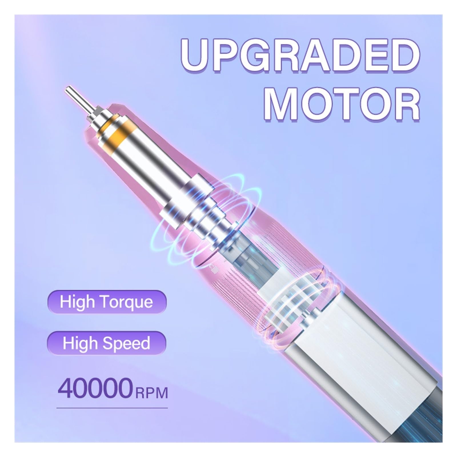 Amazon.co.jp: 40000RPM ネイルドリルマシン高トルクネイルサンダー 
