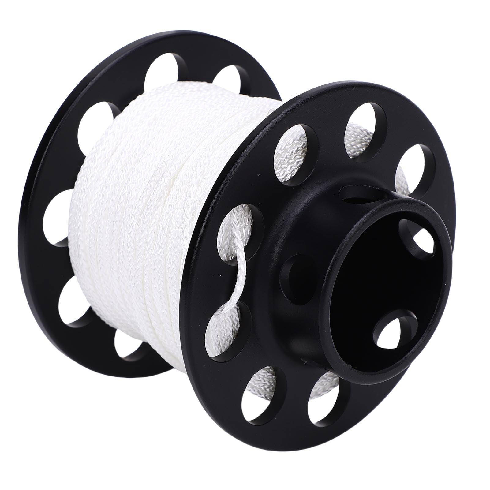 YUYTE Mulinello da Sub 30m Filo con Gancio Doppio in Acciaio Inox 90mm,