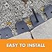 EasyFlex Snip-to-Flex Paver Edging, 60-Feet, Black