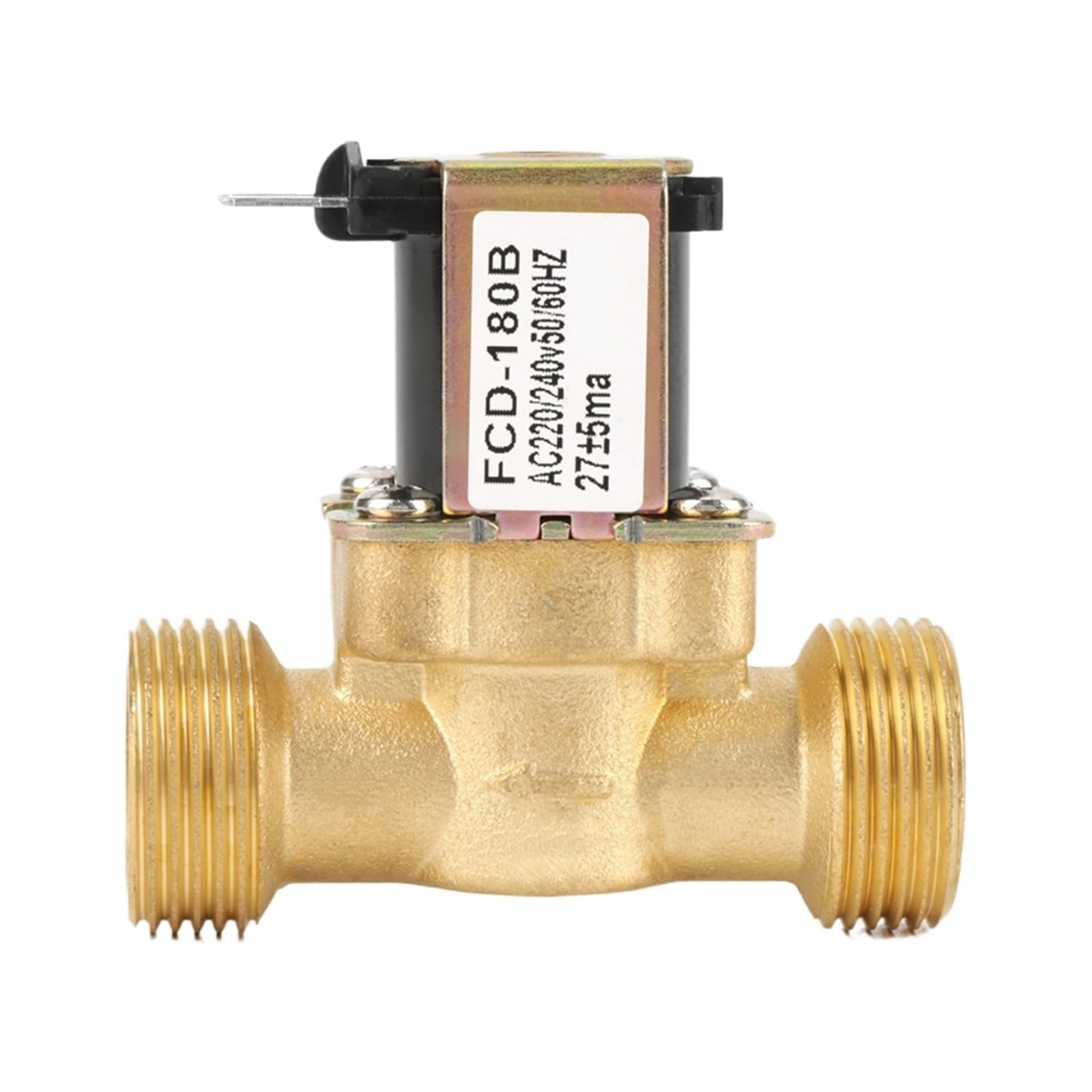 Électrovanne électrique G3/4 CA 220V idéale pour automatiser l'arrosage du jardin