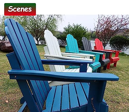 Portable Beach Chairs, Heavy Duty Solid Wood Adirondack Chair Sunbathing Lounger Chair, Pool Furniture For Pool/Balcony/Lawn/Backyard (Color : White) #TOP6