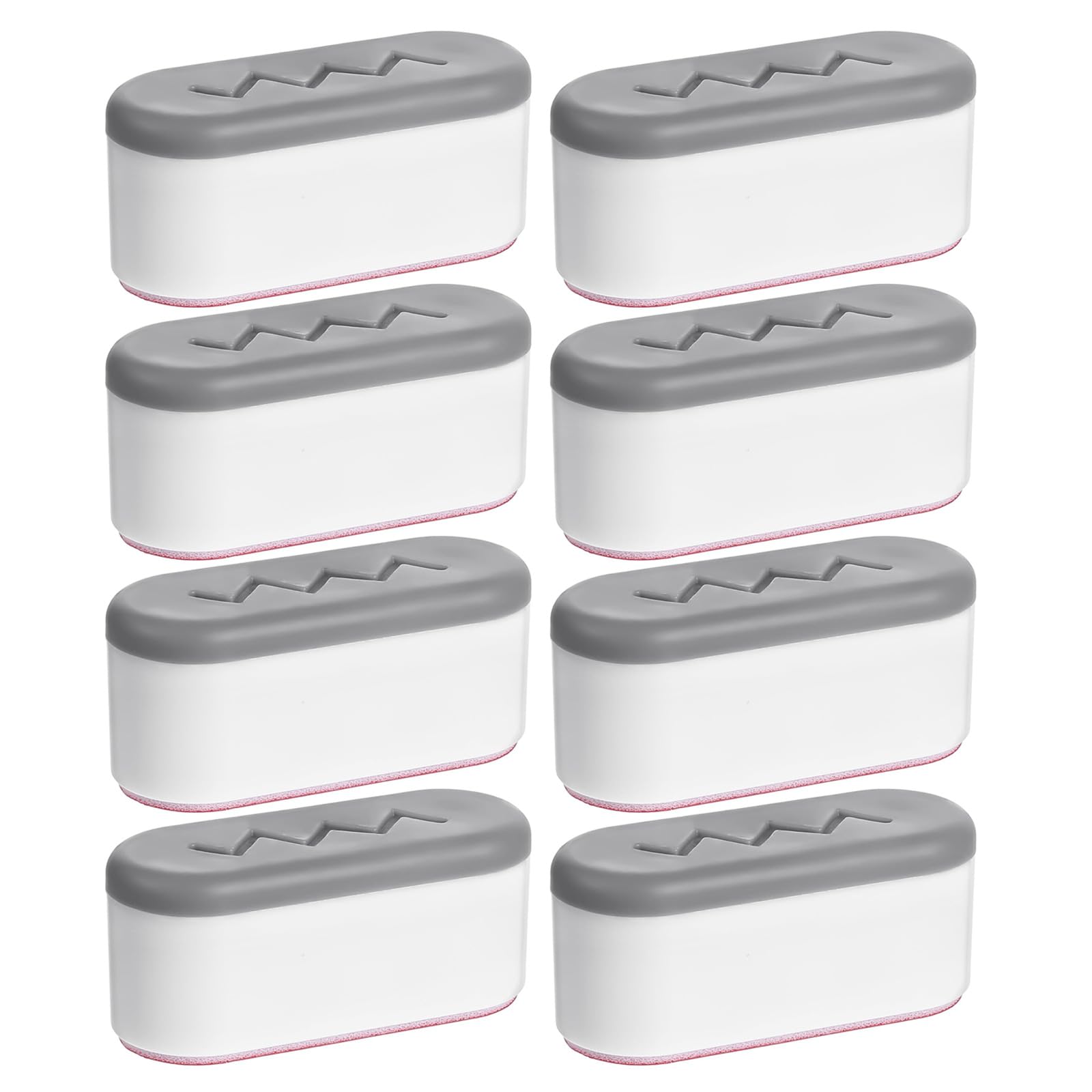 8Pcs Bathroom Toilet Seat Bumpers Toilet Seat Lid Pad Replacement Part Shocked Absorber Toilets Seats Bumpers Accessory