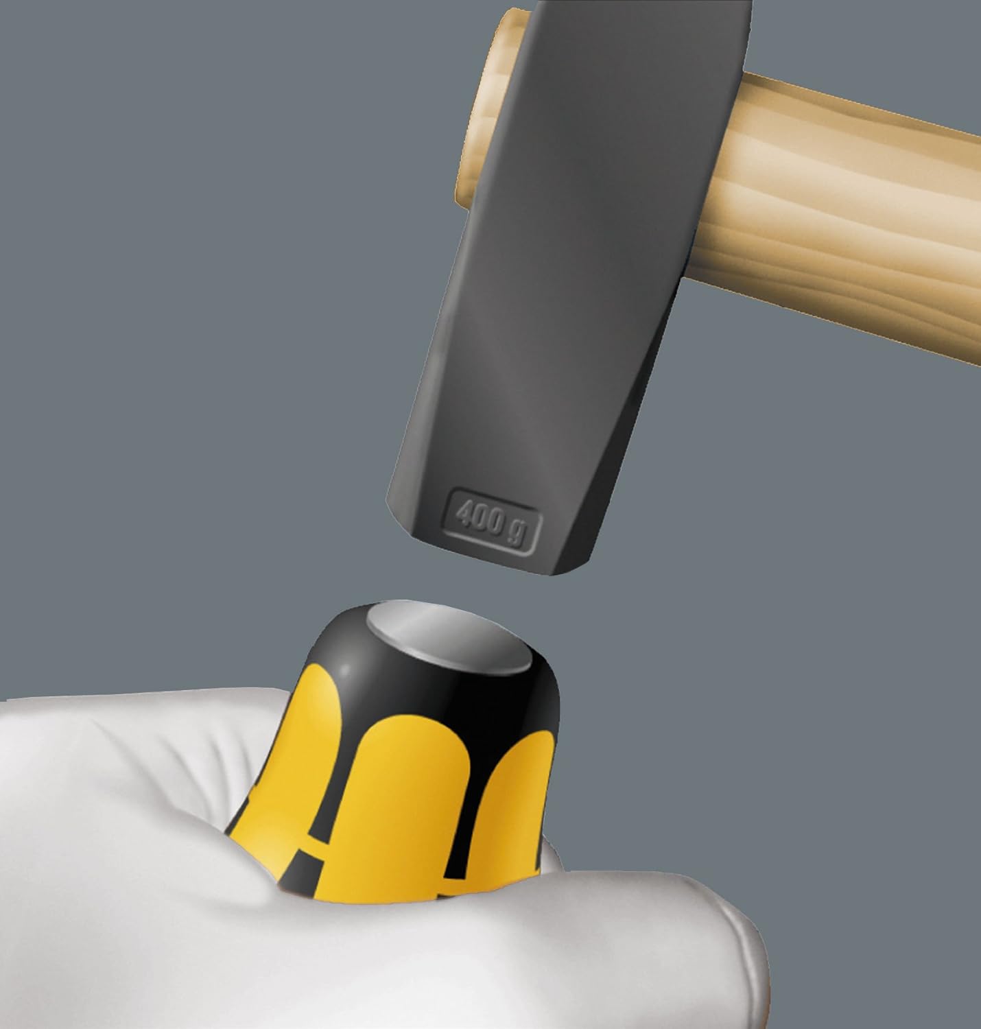 Wera 05018268001 Kraftform Plus 932 A Slotted Screwdriver, 9mm Head, 6" Blade Length