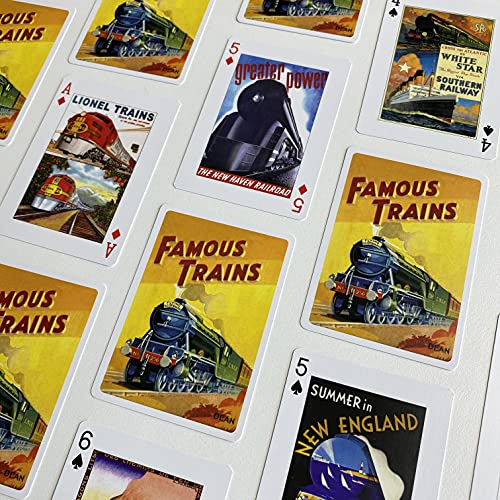 Piatnik 1511 - Carte da Gioco Rail Art