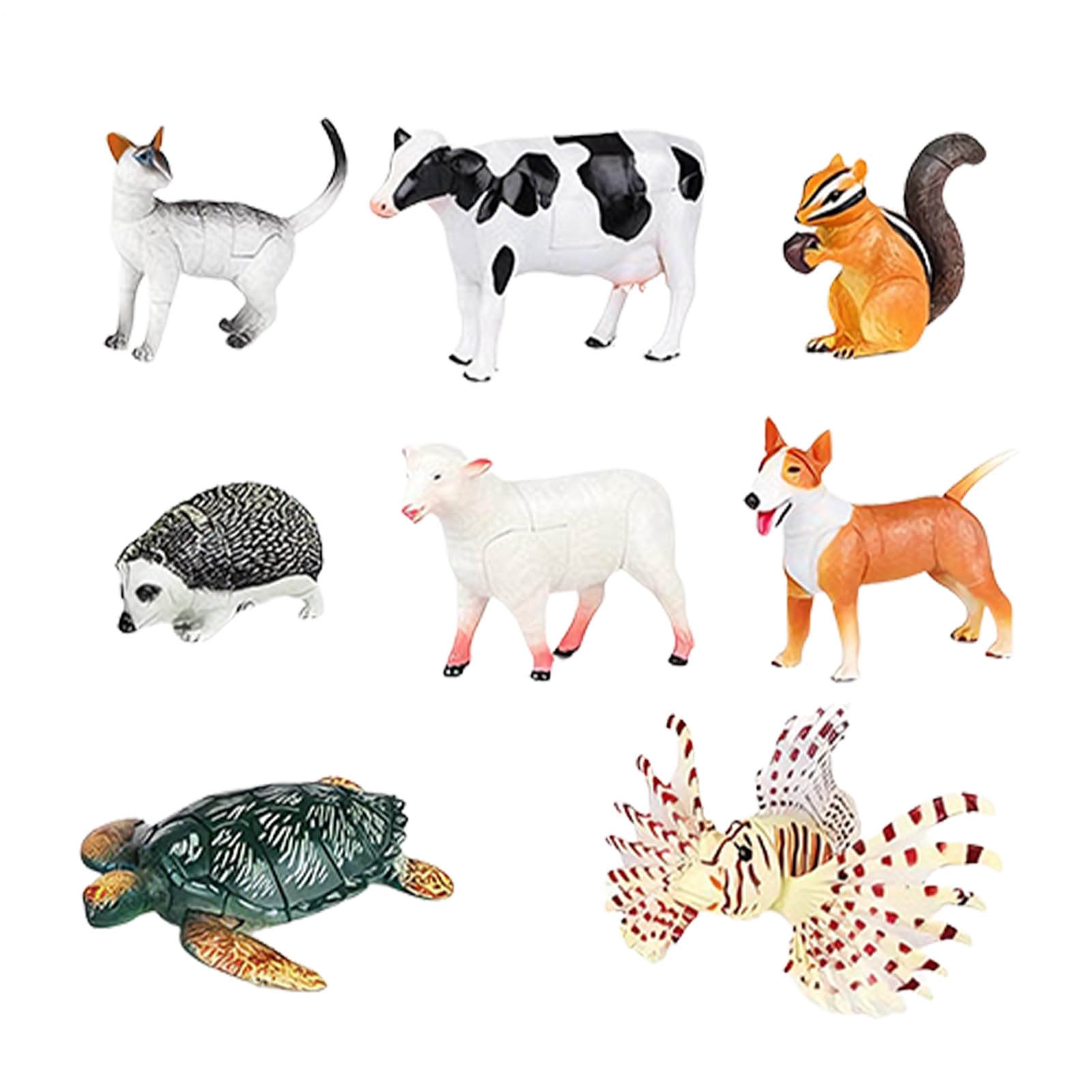 Da Costruzione Animali Modelli 3D Realistici per Attività di Apprendimento | Giocattoli Da Costruzione Educativi Con Assemblaggio Realistico Per Attività Apprendimento Ragazzo E Ragazza Compleanno