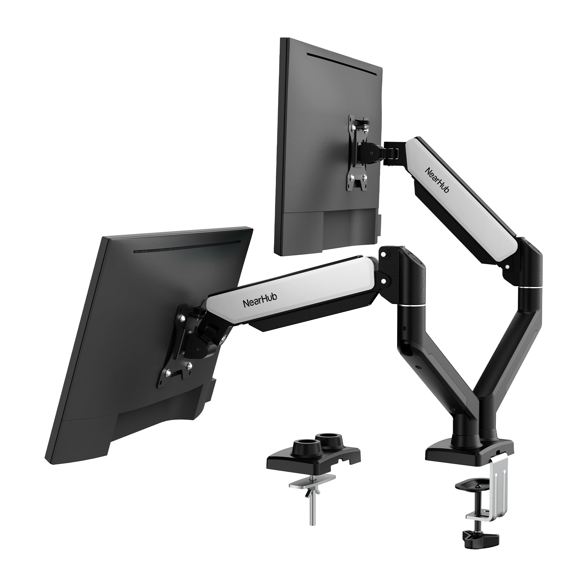 2画面 PCモニターアーム デュアル 液晶ディスプレイアーム 13-32インチ Amazon.co.jp: NearHub モニターアーム デュアル pc 液晶