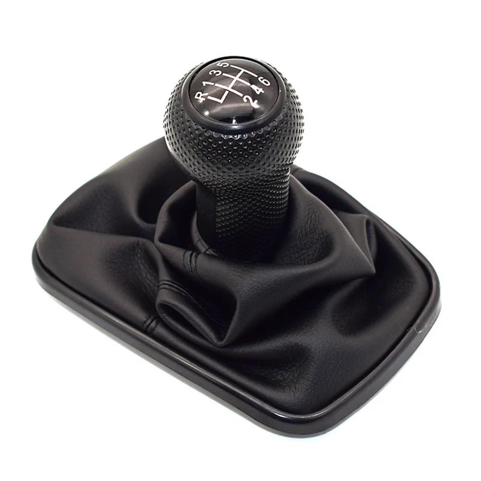 tusgt Knob Manual for VW for Golf 4 IV MK4 for GTI R32 for Bora for Jetta 23mm 5 6 Speed Blue Frame Gear Shift Knob Lever Gaiter Boot(6 Speed 1)