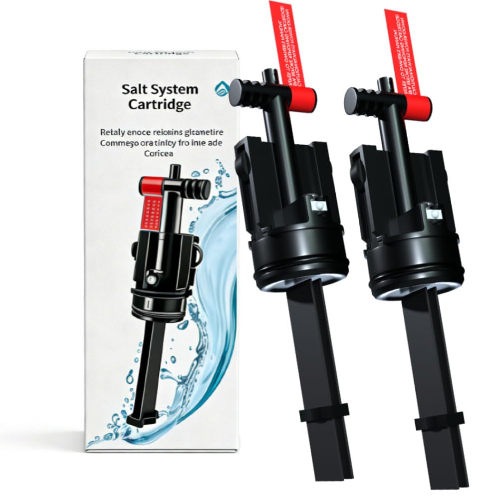 Photo 1 of OBMAO Salt System Cartridge Replacement for Spas hot Springs Salt Cartridge Compatible with Hot Spirng and Calde Sustainable for 6 Months 2 Pack