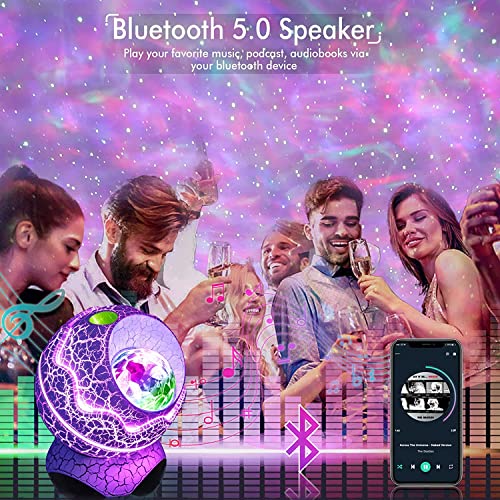 Galaxy Projector 3.0, Star Projector Galaxy Light Projector For Bedroom, Starlight Projector With Bluetooth Speaker And White Noise, Night Light For Adults Kids Home Theatre, Ceiling, Home Décor #TOP3