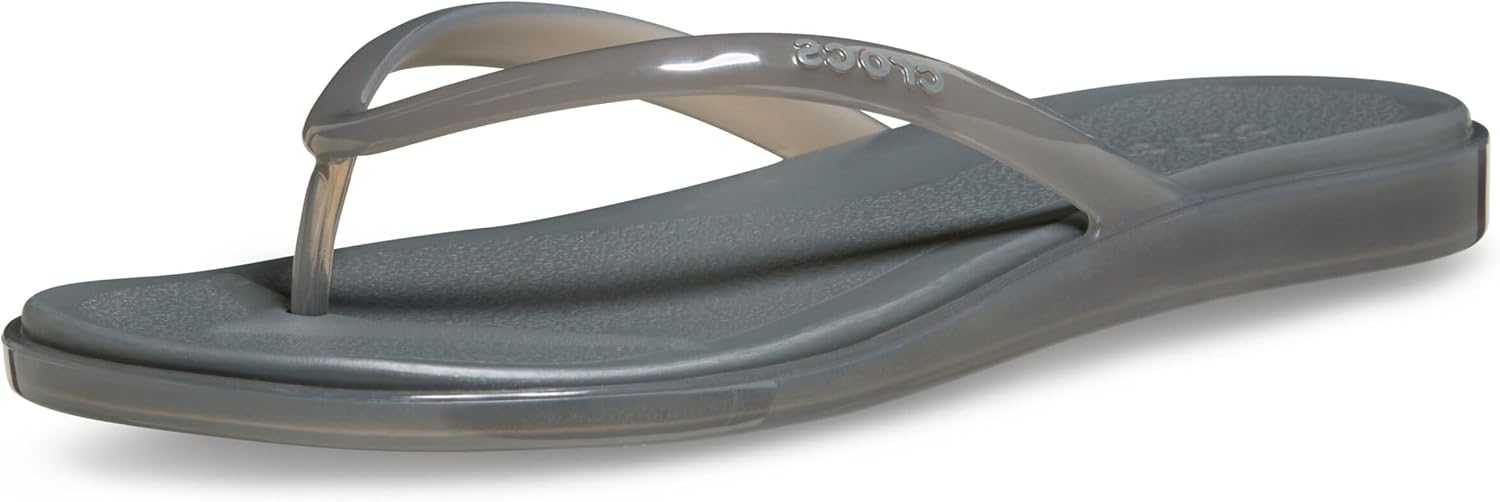 Crocs Women's Miami Round Toe Flip Flops, Thong Sandals