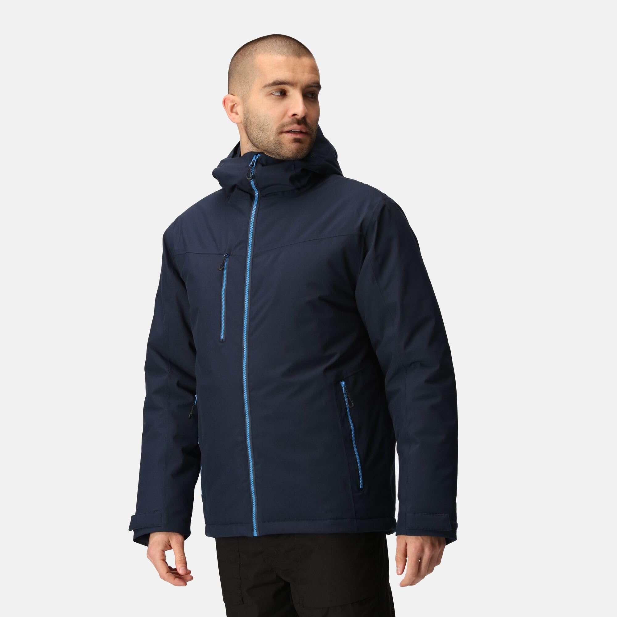 Regatta Professional Mens Navigate Insulated Jacket, Blue, M EU