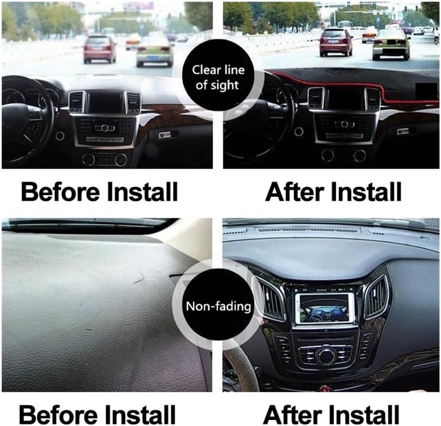 車のダッシュボードカバー収納ボックス付き自動ダッシュボードカバーインテリアダッシュボードプロテクターカバースズキ用SX4 ダッシュボ