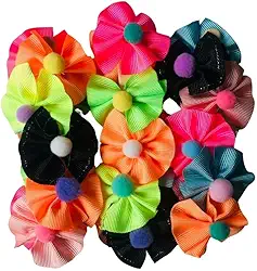 MY PET BRASIL Laço 22 Fuxico Pompom - 30 Un