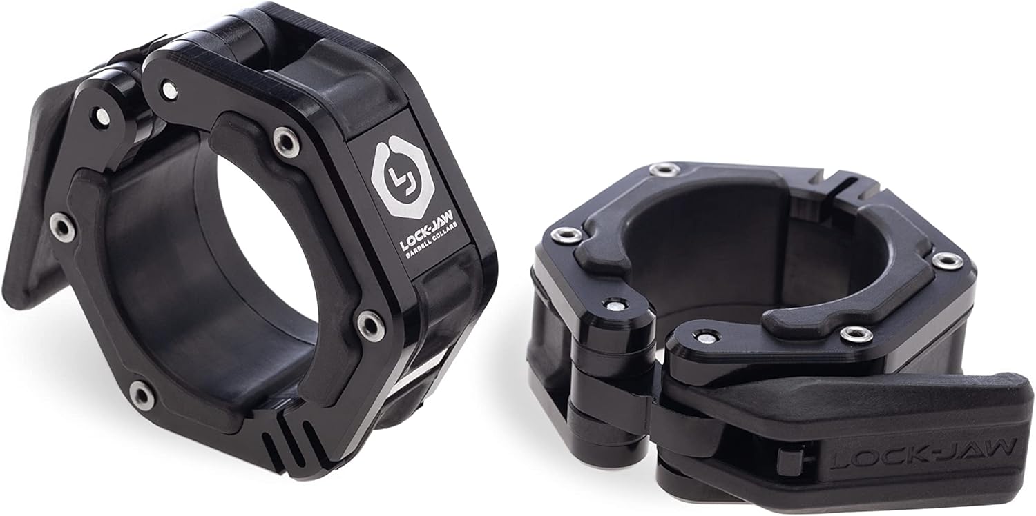 Lock-Jaw Flex Quick Release Aluminum Barbell Collar with Magnet