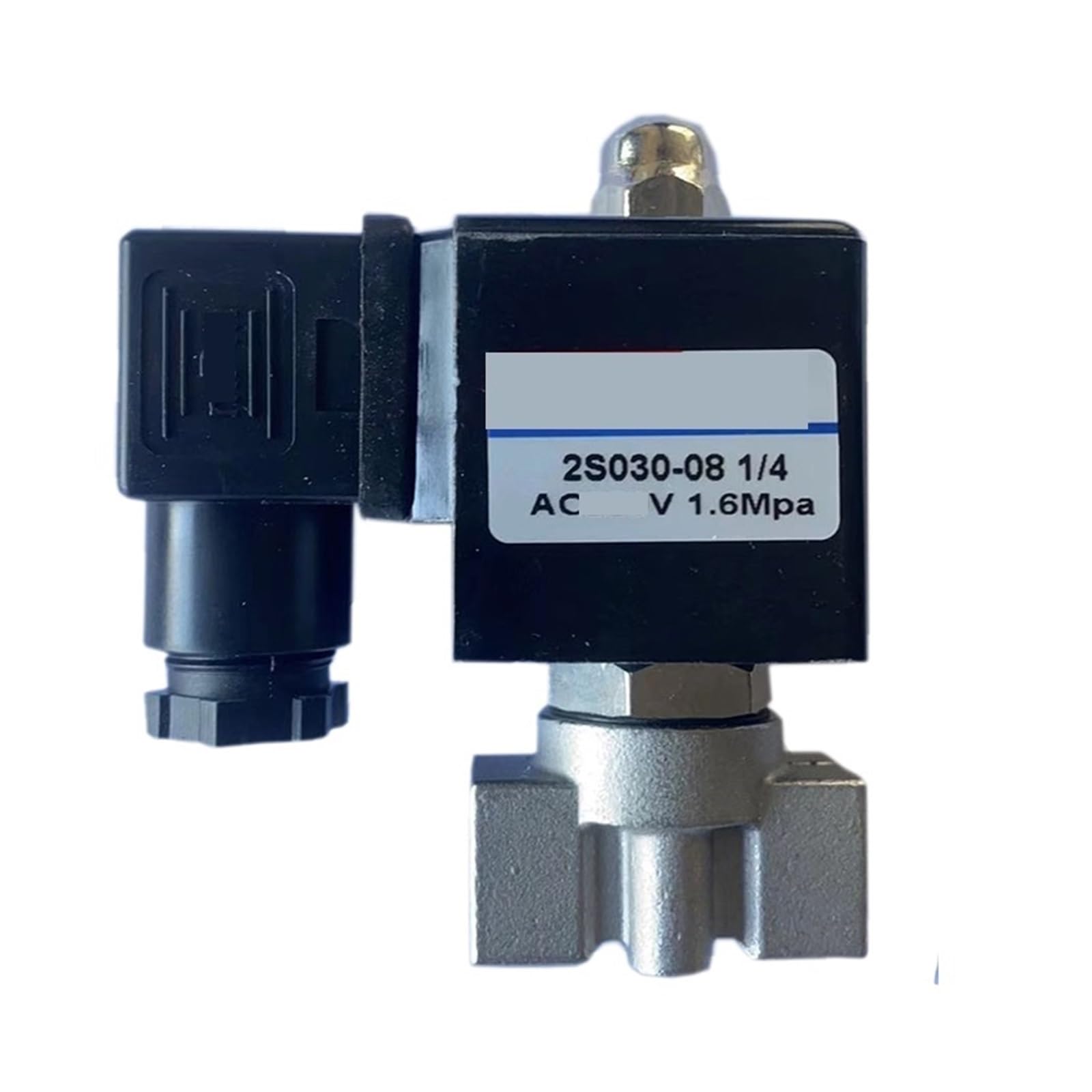 XFMZFUBD 1/4" stainless steel solenoid valve normally closed 110V 220V 12V 24V(120VAC-NORMALLY CLOSED)