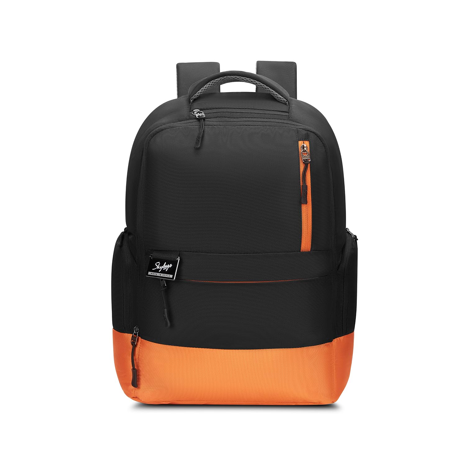 Skybags Nero 15 Inch Compatible Anti-Theft Laptop Backpack 20L | 3 Compartments with Side Bottle Pocket | Padded Backpanel | Trolley Sleeve | Office & Travel Backpack for Men & Women-image-2