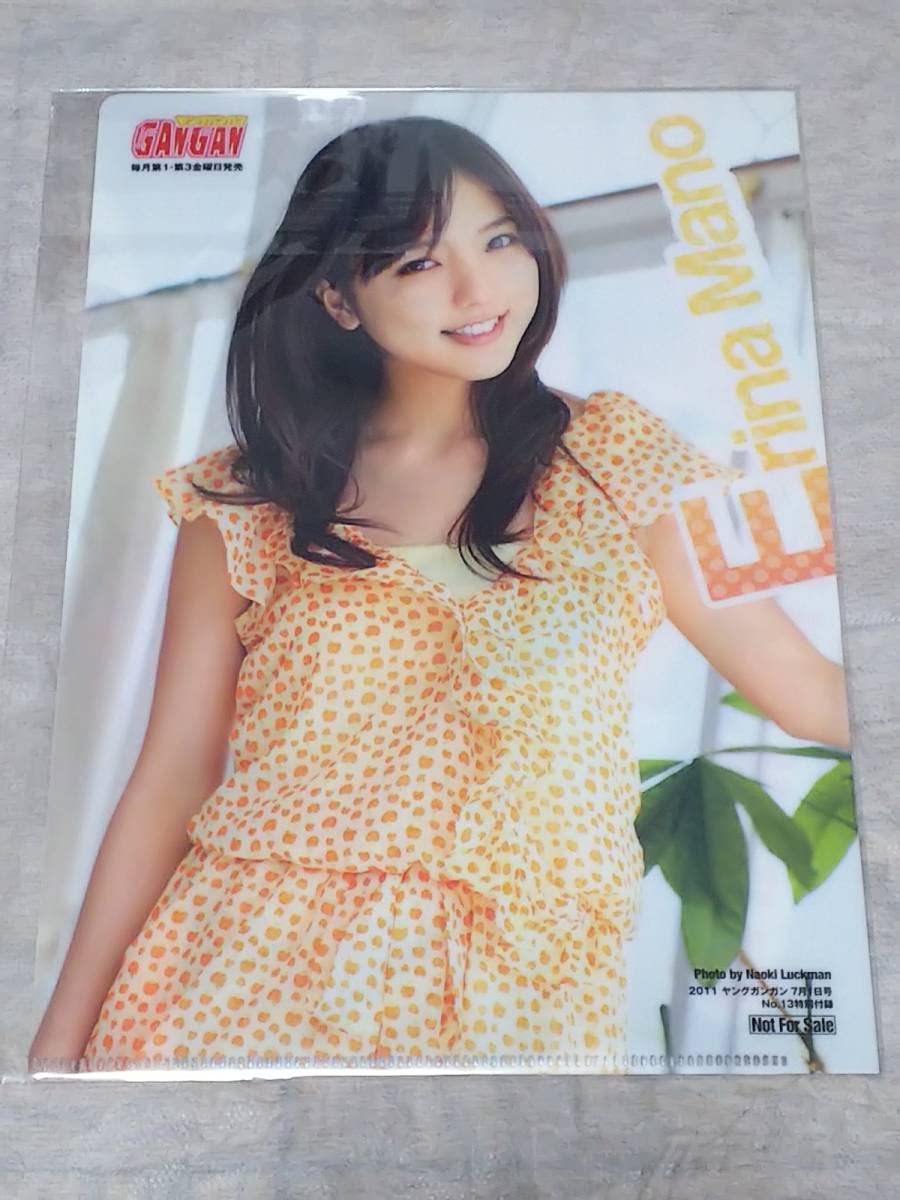 Amazon.co.jp: 真野恵里菜 クリアファイル アイドル Erina Mano まの