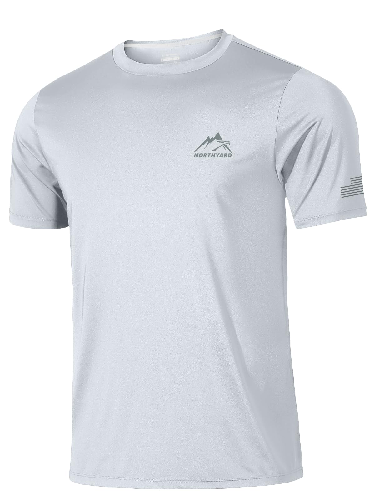 Men's Workout Running Shirts Quick Dry Short Sleeve Gym Athletic