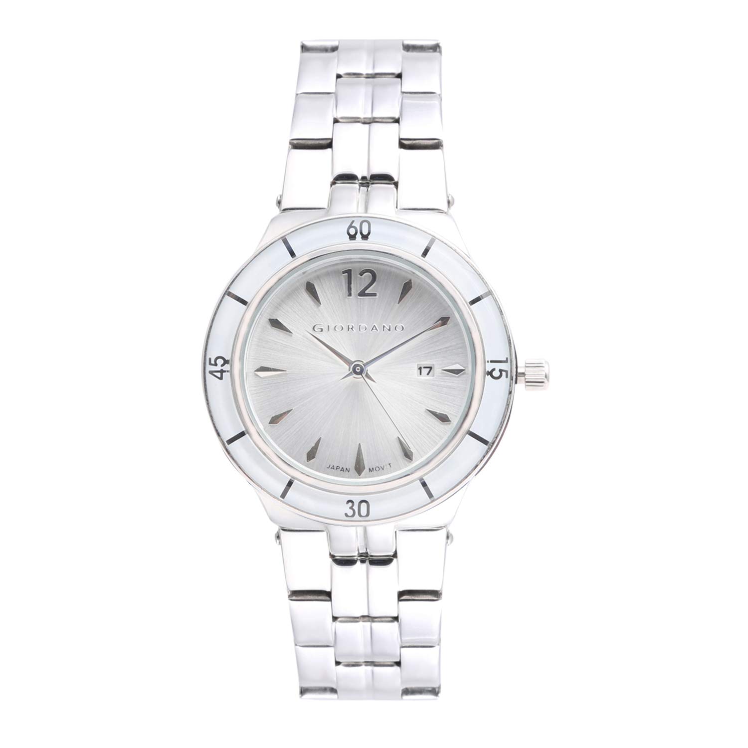 Giordano Silver Dial Analogue Womens Watch-2973-22 (B07HHD3NVH) Amazon Price History, Amazon Price Tracker