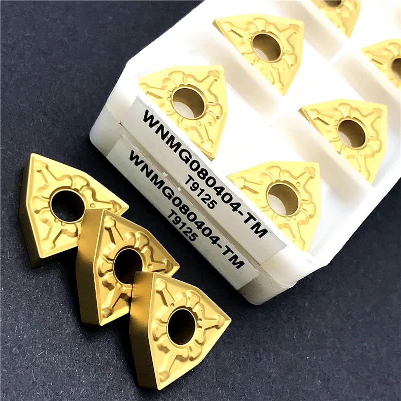Fresas para Torno 10 Piezas WNMG080404 WNMG080408 TM T9125 miniatura 4