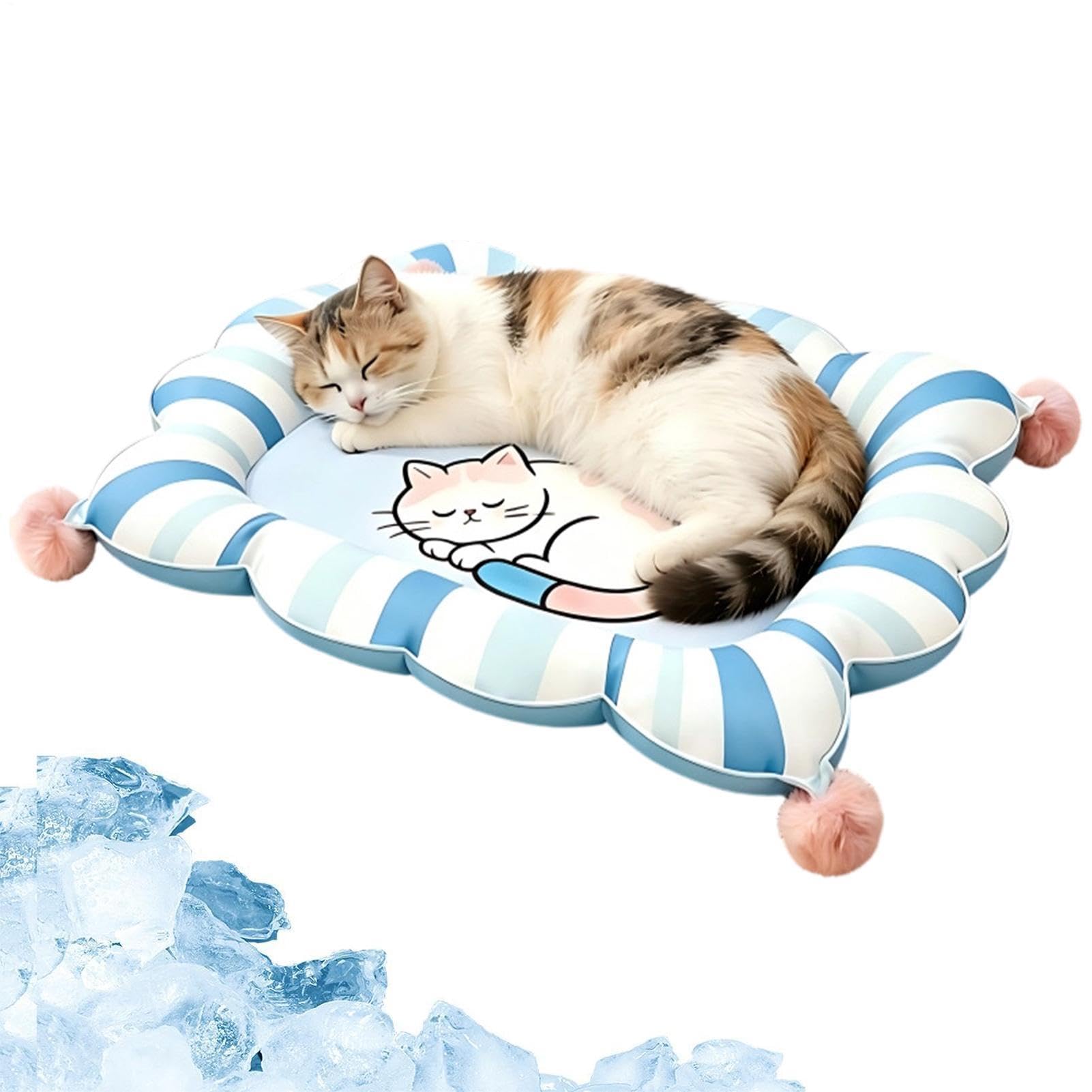 Tapis de refroidissement pour animal de compagnie contre la canicule à la maison
