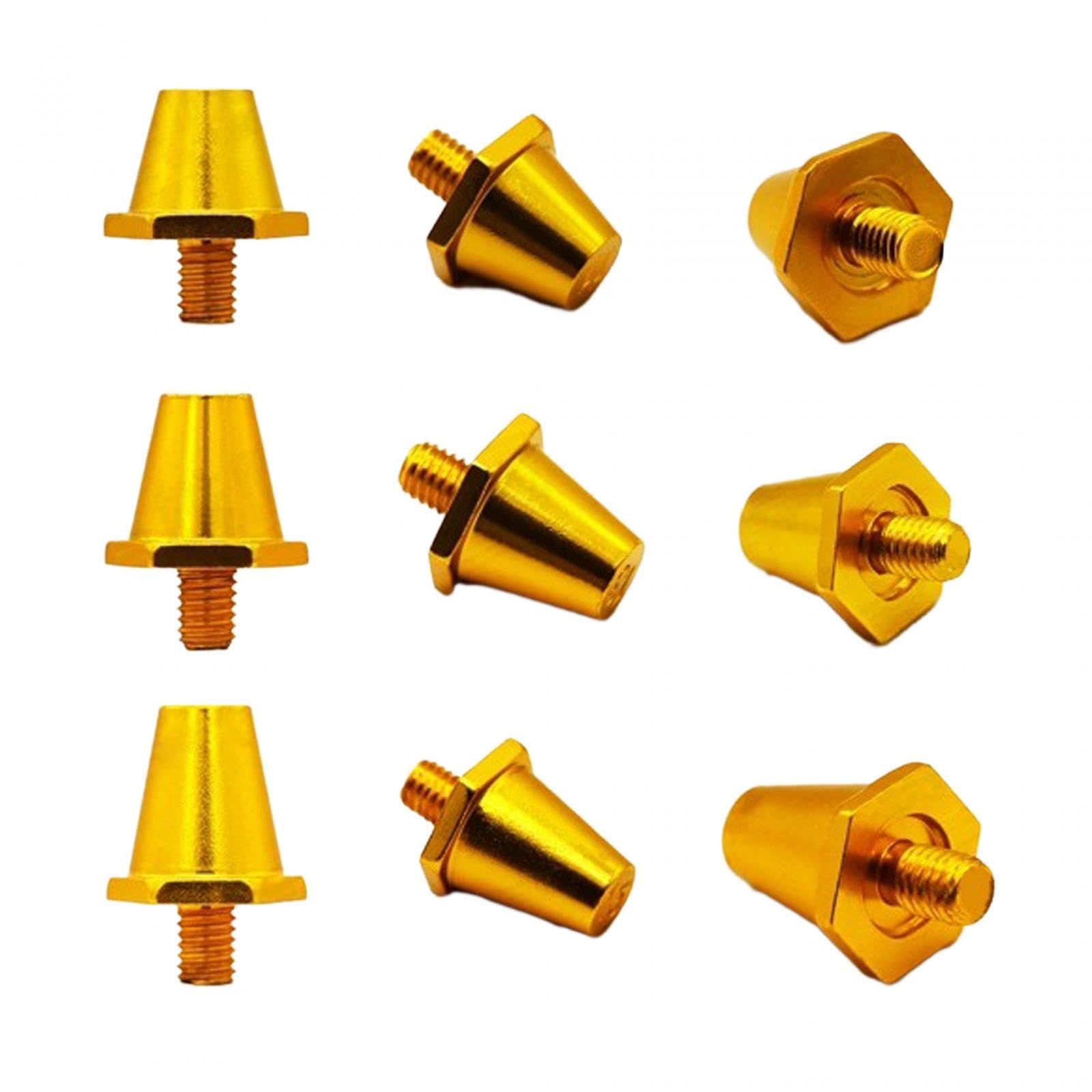 12x tacos de fútbol de repuesto, clavos para botas de fútbol, tacos profesionales de 13mm y 16mm para césped, zapatos de Rugby, tacos de fútbol para