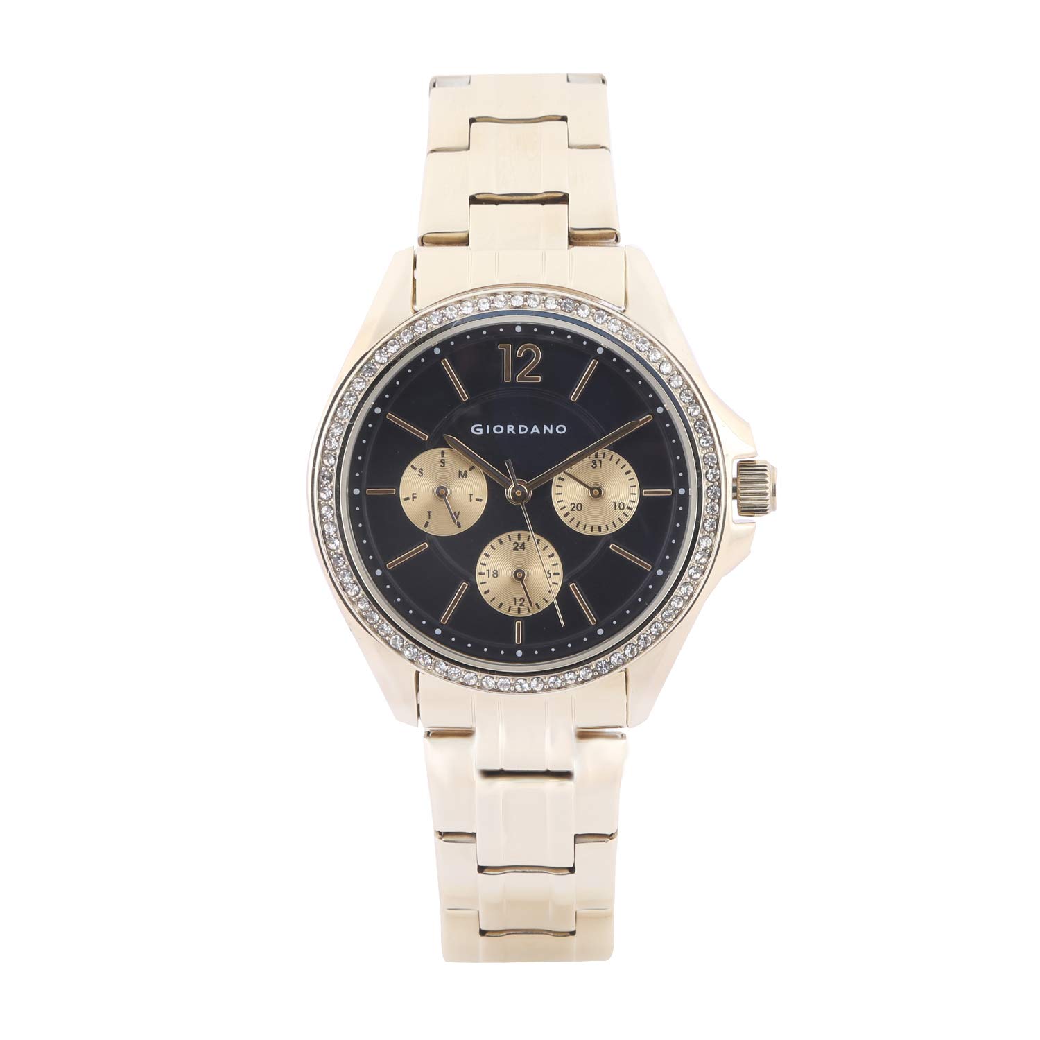 Giordano Black Dial Analogue Womens Watch-2966-11 (B07HHDWJW1) Amazon Price History, Amazon Price Tracker