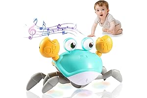 Crawling Crab with Music Function Baby Toy