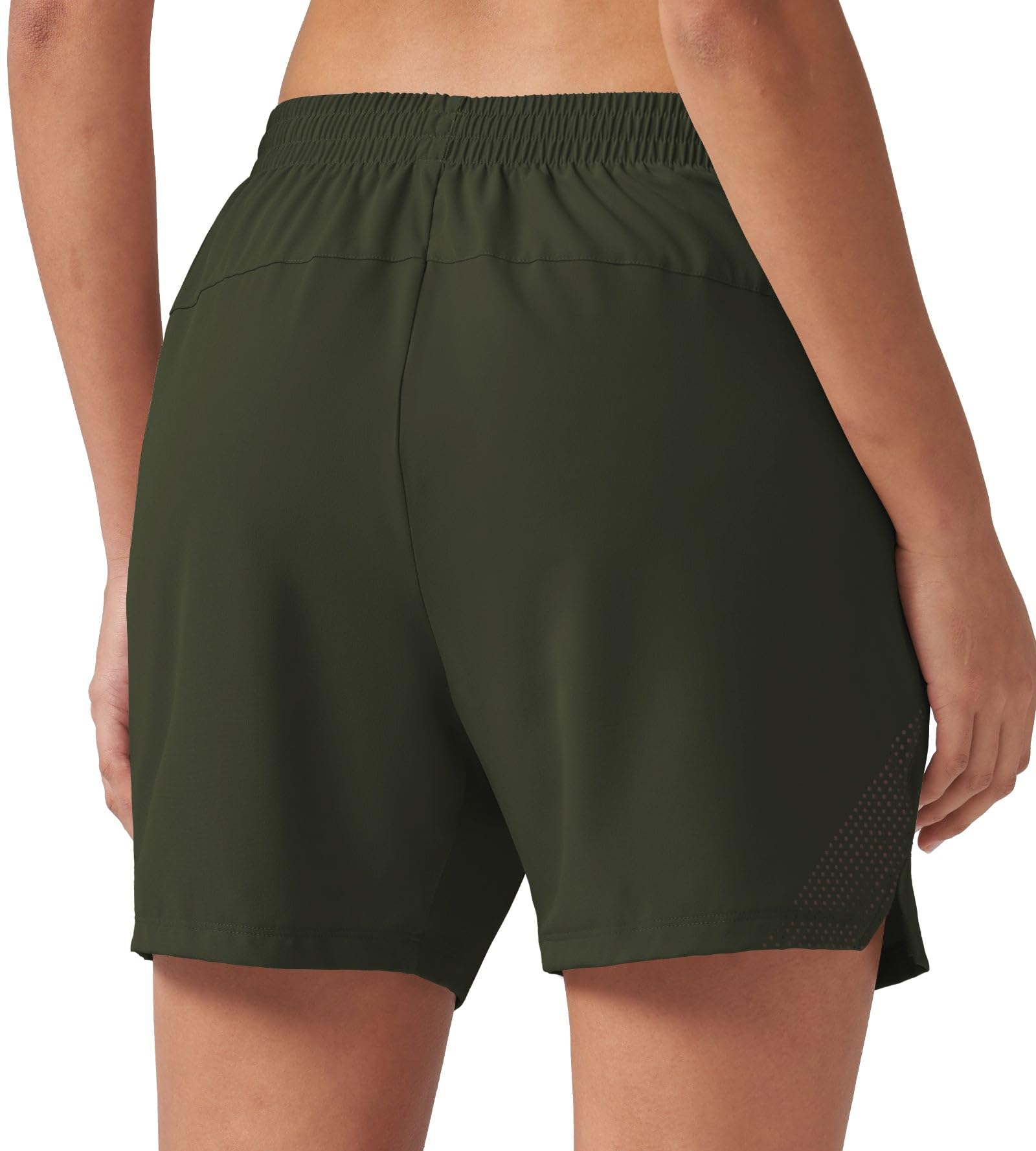 WILLIT Pantaloni corti da trekking da donna, sportivi, ad asciugatura rapida, leggeri, per attività all'aria aperta, trekking, con tasche