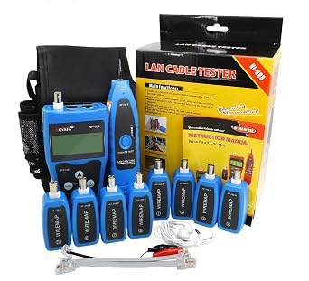 NOYAFA Cable and Network tester Cable and Network test NF-388 Measure Network LAN Cable Length Cables Continuity Test Wire Tracker
