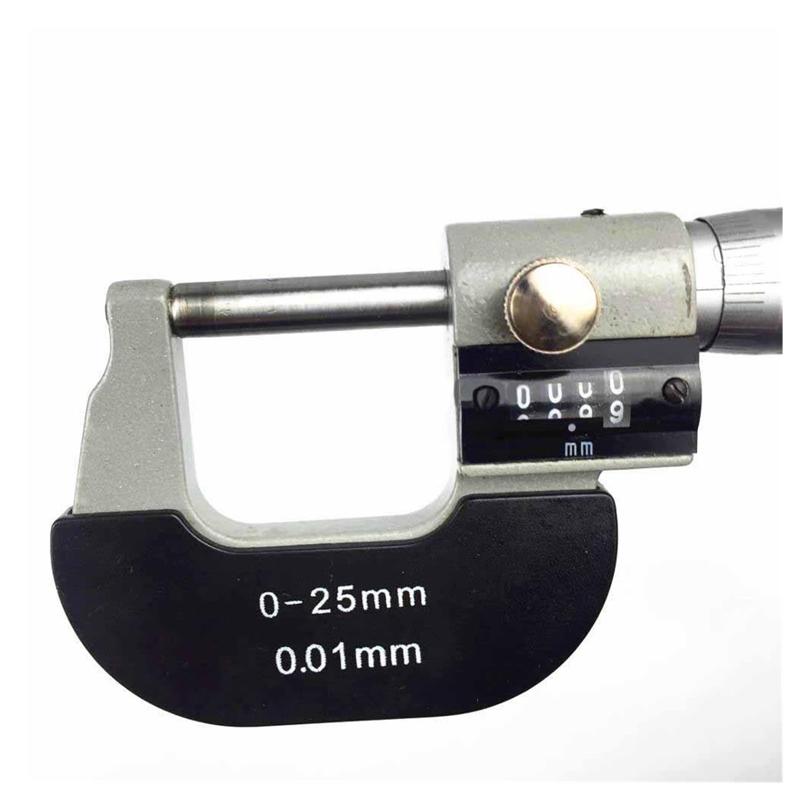 Mikrometr zewnętrzny z licznikiem odczyt cyfrowy mikrometr licznik mikrometr miernik grubości narzędzie 0-25mm 25-50mm 50-75mm 75-100mm (0-25mm)