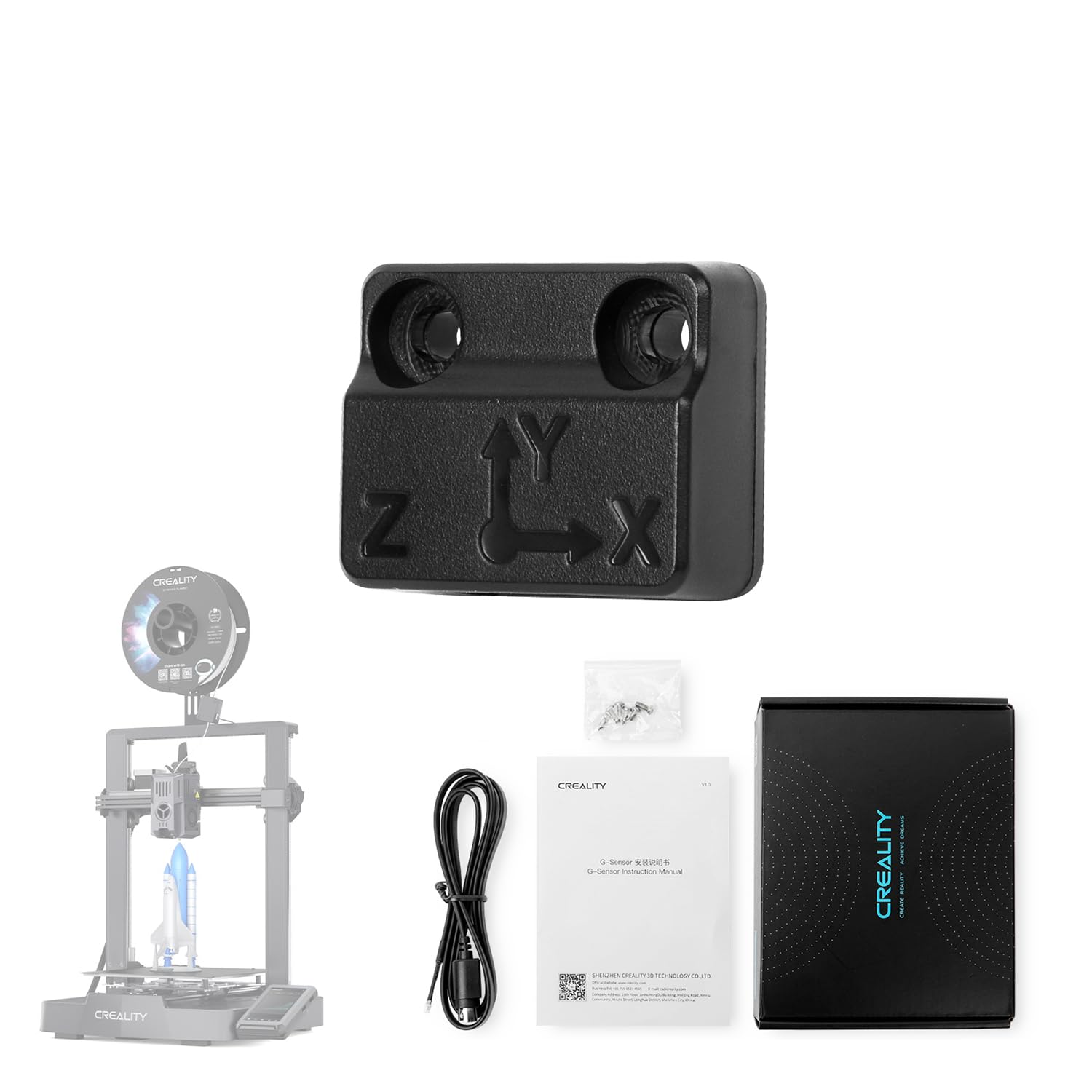 Creality Ender3 V3 KE GSensor ADXL345 Vibration Compensation Sensor