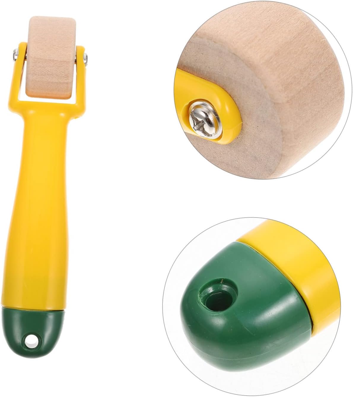 Efficient Rolling Wallpaper Roller Hand Pressing Roller for Wall Sticker Sticker Smoothing Tool
