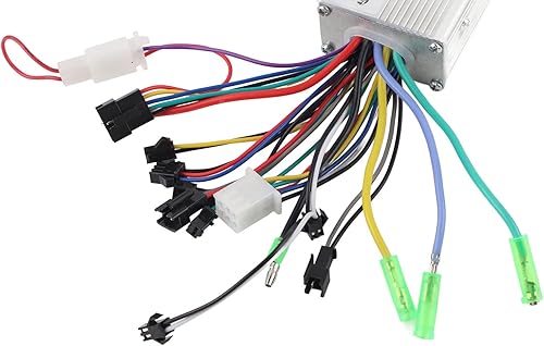 Miniatura 8 de Controlador sin escobillas del motor con panel de control de pantalla LCD a prueba de lluvia y accesorio del interruptor de cambio para bicicleta