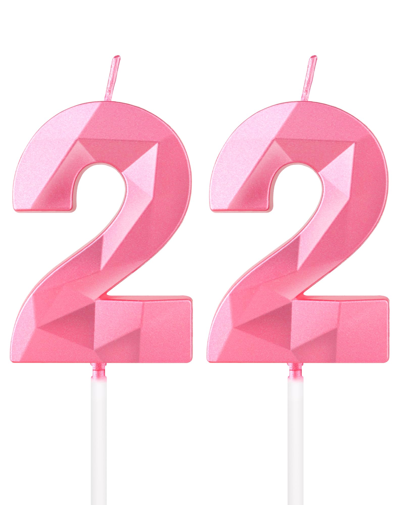 Royal Blue 13th Birthday Candles, 3D Number 13 Candle for Cake, Boy Girl 13th Birthday Decorations,Sapphire Candle Topper Blue Cake Decorations for Birthday Party Wedding Anniversary Supplies — view 75