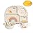 shopwithgreen 7Pcs/Set Bamboo Kids Dinnerware Set - Children Dishes - Food Plate Bowl Cup Spoon Fork Set Dishware, Cartoon Tableware, Dishwasher Safe Kids Healthy Mealtime, BPA Free