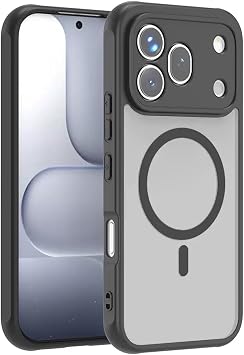 Microsonic Honor 600 Pro 5G i in K l f Matte FrostMag Siyah [Honor 600 Pro 5G ile Uyumlu K l f - Siyah]